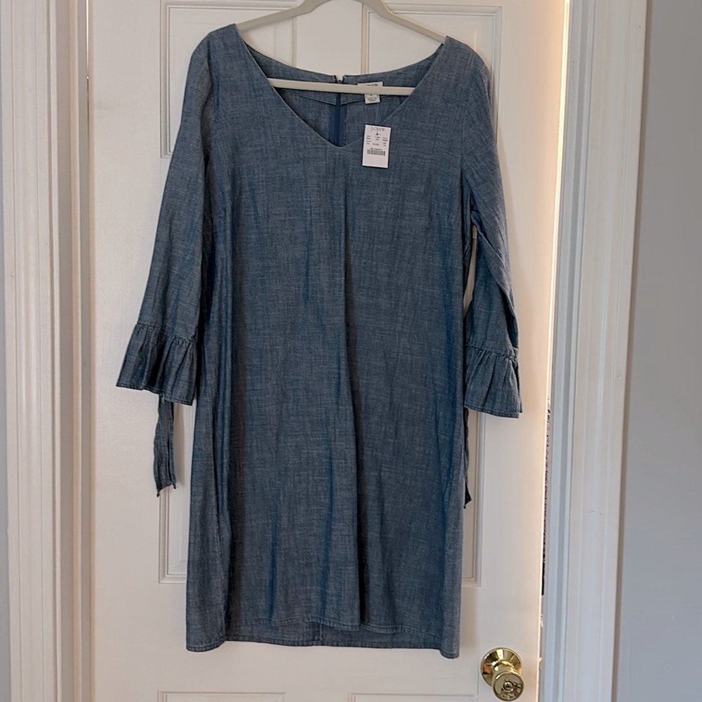NWT JCREW chambray dress
